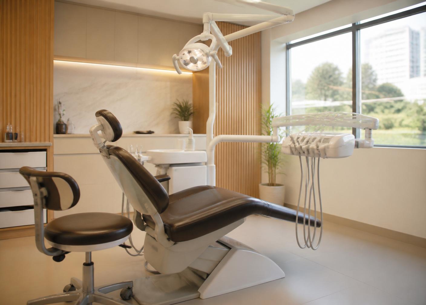 Consultório odontológico moderno para tratamento com Invisalign em Madureira