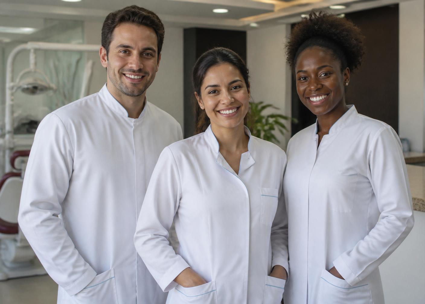 Equipe da Costa Lima Odontologia especializada em Invisalign